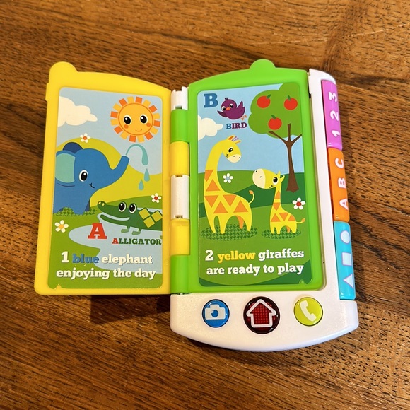 Multi-pack take along toys. Includes remote, phone and misc. book type toy. - Picture 5 of 11